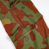 70s Vintage Italian Army M58 Telo Mimetico Airborne Uniform Set - Medium