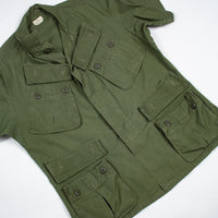 60s Vietnam War Vintage US Navy Jungle Jacket - Medium