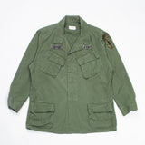 70s Vintage 'Wright' Special Forces Jungle Jacket - Large