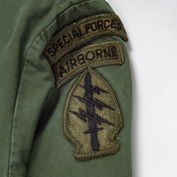 70s Vintage 'Wright' Special Forces Jungle Jacket - Large