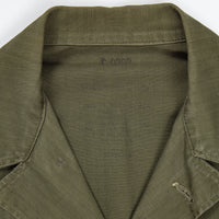 50s Vintage US Army HBT Utility Shirt - Small