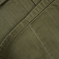 50s Vintage US Army HBT Utility Shirt - Small
