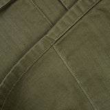 50s Vintage US Army HBT Utility Shirt - Small