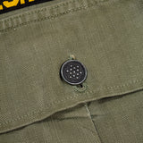 40s WW2 Vintage US Army '45D' HBT Jacket - Large