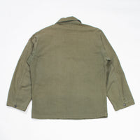 40s WW2 Vintage US Army '45D' HBT Jacket - Large
