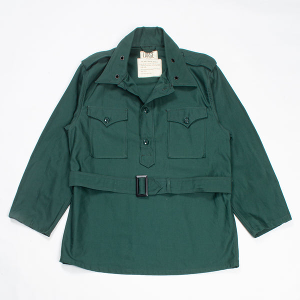 Deadstock Rare 60s Emerald Green Aggressor Shirt - Large