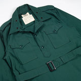 Deadstock Rare 60s Emerald Green Aggressor Shirt - Large