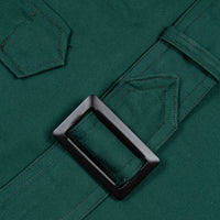 Deadstock Rare 60s Emerald Green Aggressor Shirt - Large
