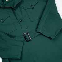 Deadstock Rare 60s Emerald Green Aggressor Shirt - Large
