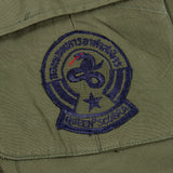 60s Vietnam War Vintage 9th ID Poplin Jungle Jacket - Small