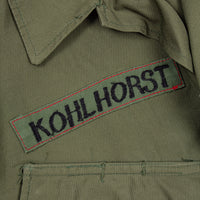 60s Vietnam War Vintage 9th ID Poplin Jungle Jacket - Small