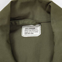 60s Vietnam War Vintage 9th ID Poplin Jungle Jacket - Small