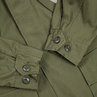 60s Vietnam War Vintage 9th ID Poplin Jungle Jacket - Small