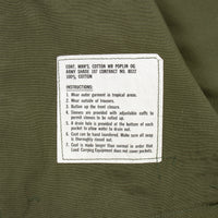 60s Vietnam War Vintage 9th ID Poplin Jungle Jacket - Small