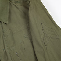 60s Vietnam War Vintage 9th ID Poplin Jungle Jacket - Small