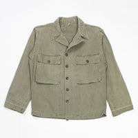 Rare 40s Vintage Prisoner of War '45D' HBT Jacket - Medium