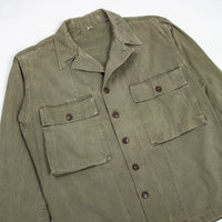 Rare 40s Vintage Prisoner of War '45D' HBT Jacket - Medium