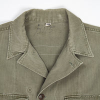 Rare 40s Vintage Prisoner of War '45D' HBT Jacket - Medium