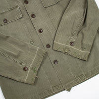 Rare 40s Vintage Prisoner of War '45D' HBT Jacket - Medium