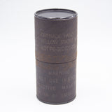 1960s Vietnam War M18 Yellow Smoke Grenade Cardboard Tube