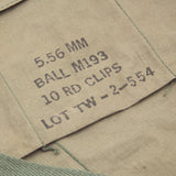 1972 Vietnam War 5.56mm M16A1 20rd Magazine Bandoleer