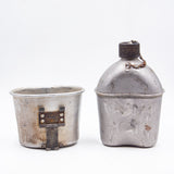 1944/1945 Dated WW2 1 Qt. Canteen & Cup Set