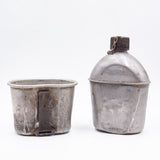 1944/1945 Dated WW2 1 Qt. Canteen & Cup Set