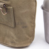 50s/60s Vietnam War US Military 1 Qt Canteen Set