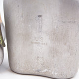50s/60s Vietnam War US Military 1 Qt Canteen Set