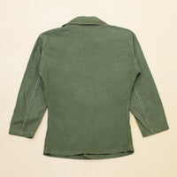 50s Vintage US Army HBT Utility Shirt - Small