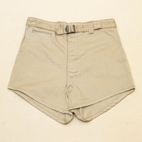 40s Vintage US Army Chino Physical Training Shorts - 30x3