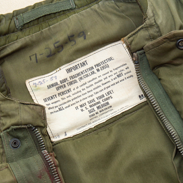 Fragmentation Jacket Vietnam War USMC 3rd Pattern M-1955 Fragmentation Vest - Medium – Omega ...