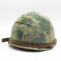 60s Vietnam War US Army M1 Helmet Set