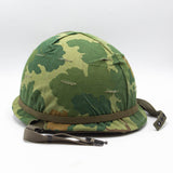 N-Mint Vietnam War US Army Airborne / Para M1C Helmet Set