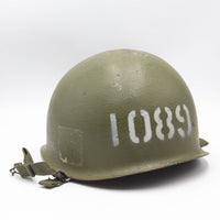 60s Vietnam War US Army Airborne / Para M1C Helmet Set