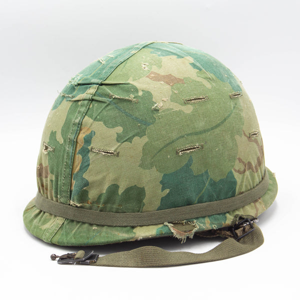 Vietnam War US Army Airborne / Para M1C Helmet Set