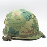 Vietnam War US Army Airborne / Para M1C Helmet Set