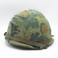 60s Vietnam War US Army Airborne / Para M1C Helmet Set