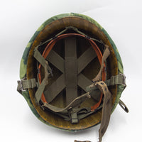 60s Vietnam War US Army Airborne / Para M1C Helmet Set