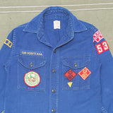 60s Vintage Boy Scouts of America Blue Shirt - XX-Small