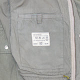 70s Vintage Swiss Army Grey Combat Jacket - Medium