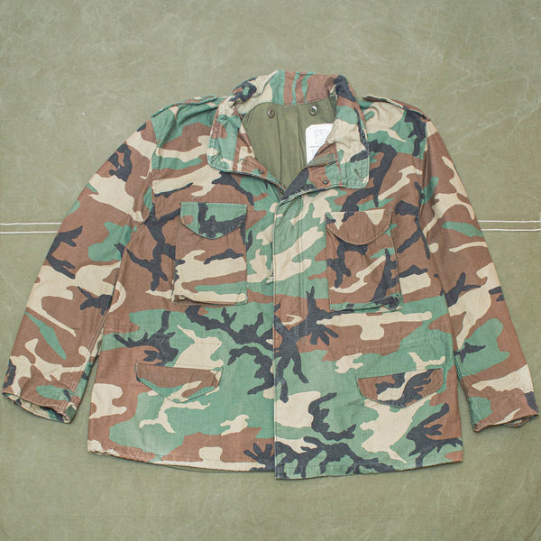M65 Field Jacket Woodland Camo - Free UK Delivery