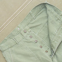 40s Vintage HBT Utility Trousers - 32x29