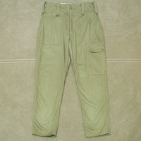 70s Vintage British Army Lightweight Cargo Trousers - 32x30
