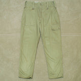 70s Vintage British Army Lightweight Cargo Trousers - 32x30