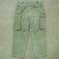 60s Vintage Canadian Army GS Combat Trousers - 32x32