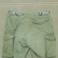 60s Vintage Canadian Army GS Combat Trousers - 32x32