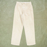 40s Vintage US Army Khaki EM Summer Trousers - 30x34