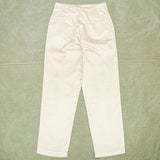 40s Vintage US Army Khaki EM Summer Trousers - 30x34