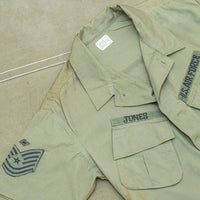 NOS 60s Vietnam War USAF Vintage Jungle Jacket - Large
